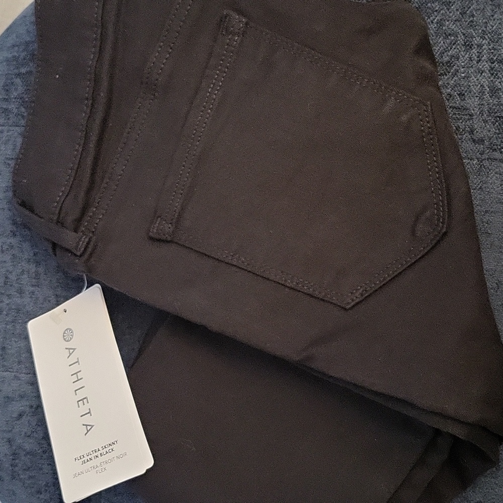 New Womens Athleta Black jeans